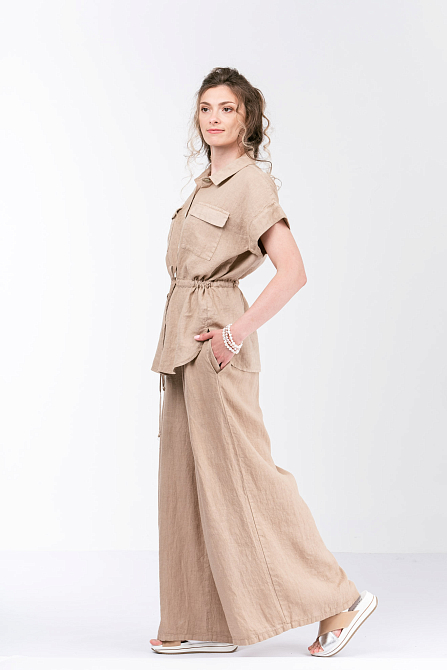 Рубашка женская лён DEJA FASHION 1061