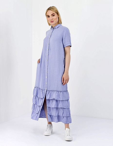Платье женское лён DEJA FASHION 809