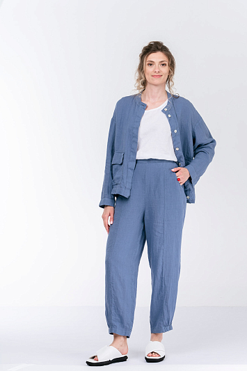 Жакет женский лен DEJA FASHION 1055