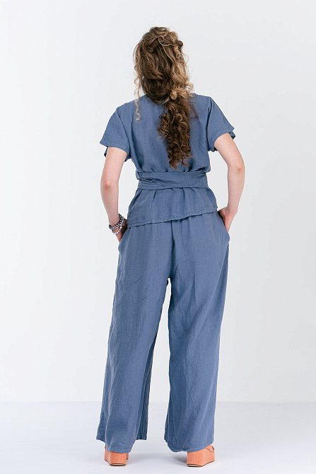 Рубашка женская лён DEJA FASHION 1066