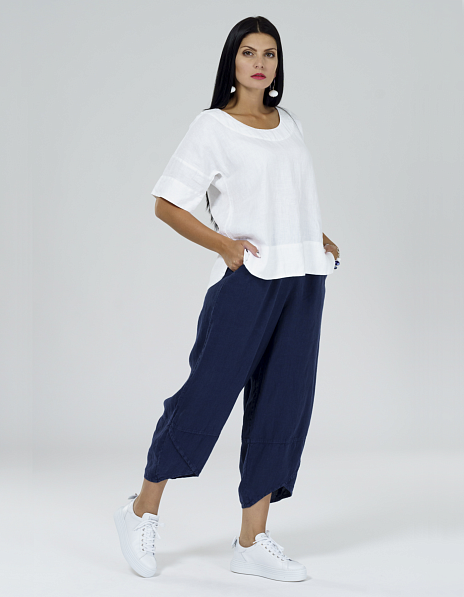 Топ женский лён DEJA FASHION 403