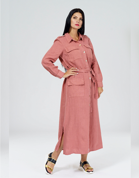 Платье женское лён DEJA FASHION 1020