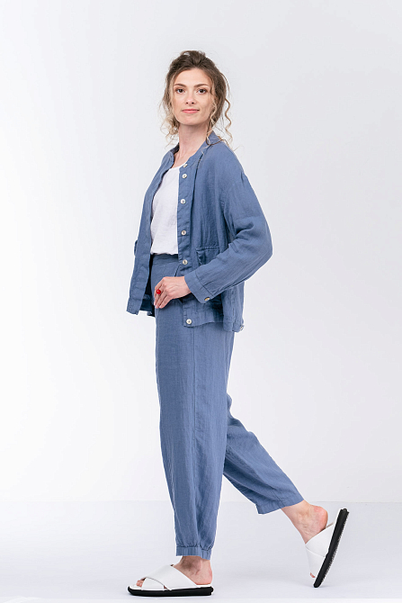 Жакет женский лен DEJA FASHION 1055